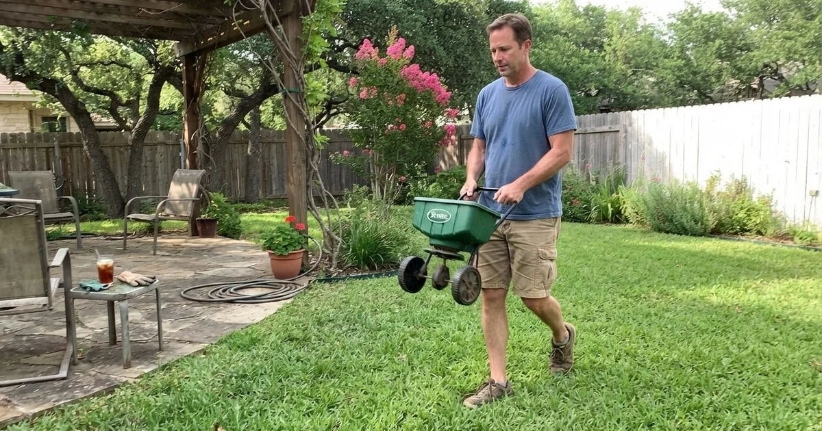 A seasonal lawn care calendar for Austin